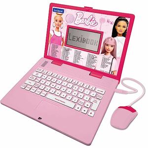 Lexibook , Barbie, Ordinateur éducatif bilingue FRANÇAIS/Anglais, Jouet pour Enfants avec 124 activités pour Apprendre, s'amuser et Jouer du Piano, Rose, JC598BBi1 - Publicité Lexibook , Barbie, Ordinateur éducatif bilingue FRANÇAIS/Anglais, Jouet pour Enfants avec 124 activités pour Apprendre, s'amuser et Jouer du Piano, Rose, JC598BBi1 - Publicité