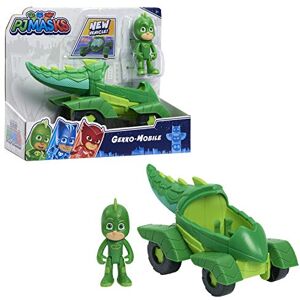 PJ Masks Just Play Gekko & Gekko Mobile Figurine articulée et véhicule Vert - Publicité PJ Masks Just Play Gekko & Gekko Mobile Figurine articulée et véhicule Vert - Publicité