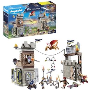Playmobil 71298 Tournoi des Chevaliers Novelmore avec Deux Personnages, Un Dragon, Deux tourelles, des cibles et des Accessoires Chevalier Histoire & Imaginaire Dès 4 Ans - Publicité Playmobil 71298 Tournoi des Chevaliers Novelmore avec Deux Personnages, Un Dragon, Deux tourelles, des cibles et des Accessoires Chevalier Histoire & Imaginaire Dès 4 Ans - Publicité