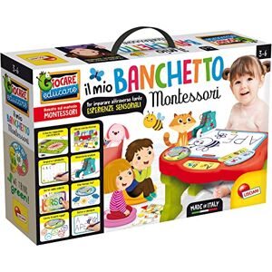 Liscianigiochi - Montessori Il Mio Banquet des Jeux Éducatifs, Marqueur Écrivez et Effacer, 97166, Multicolore - Publicité