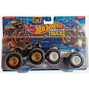Hot Wheels Monster Trucks Bigfoot 50th vs Big Foot Classic Demolition Doubles Diecast Échelle 1:64 - Publicité Hot Wheels Monster Trucks Bigfoot 50th vs Big Foot Classic Demolition Doubles Diecast Échelle 1:64 - Publicité