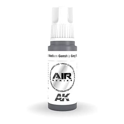 AK Interactive AK Acrylics 3Gen AIRCRAFT AK11881 Medium Gunship Grey FS 36118 (17ml) - Publicité AK Interactive AK Acrylics 3Gen AIRCRAFT AK11881 Medium Gunship Grey FS 36118 (17ml) - Publicité
