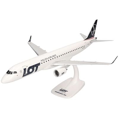 Herpa Snapfit Embraer E195 - Modèle de Chemin de Fer - Publicité Herpa Snapfit Embraer E195 - Modèle de Chemin de Fer - Publicité