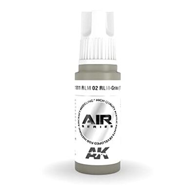 AK Interactive AK Acrylics 3Gen Aircraft AK11811 RLM 02 RLM Gris (1938) (17 ml) - Publicité AK Interactive AK Acrylics 3Gen Aircraft AK11811 RLM 02 RLM Gris (1938) (17 ml) - Publicité