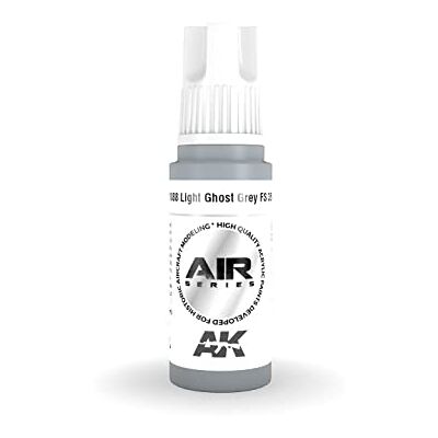 AK Interactive AK Acrylics 3Gen AIRCRAFT AK11888 Light Ghost Grey FS 36375 (17ml) - Publicité AK Interactive AK Acrylics 3Gen AIRCRAFT AK11888 Light Ghost Grey FS 36375 (17ml) - Publicité