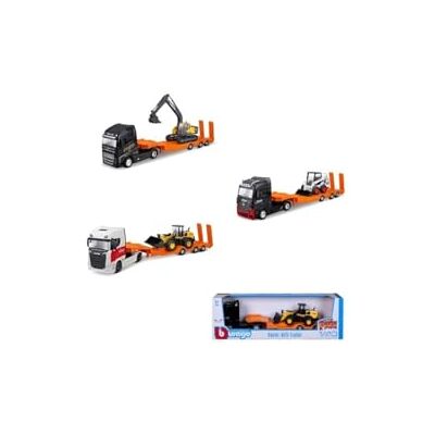 Bburago 1/43 Street Fire HAULERS CONSTRUCTION LUCKY - Publicité Bburago 1/43 Street Fire HAULERS CONSTRUCTION LUCKY - Publicité
