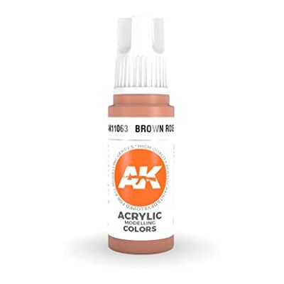 AK Interactive AK Acrylics 3Gen AK11063 Brown Rose (17ml) - Publicité AK Interactive AK Acrylics 3Gen AK11063 Brown Rose (17ml) - Publicité