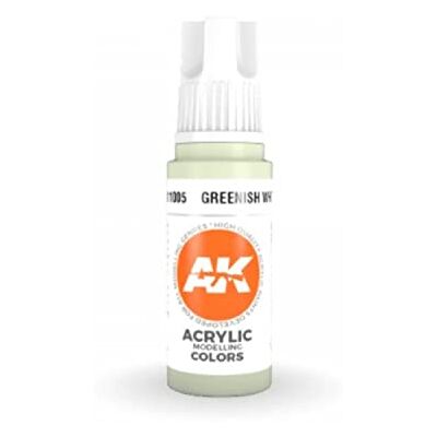 AK Interactive 3rd Gen Acrylic Greenish White 17 ml - Publicité AK Interactive 3rd Gen Acrylic Greenish White 17 ml - Publicité