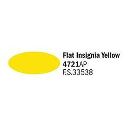 Italeri - Flat Insignia Yellow - 20 ml - Plat - Peinture - Publicité Italeri - Flat Insignia Yellow - 20 ml - Plat - Peinture - Publicité