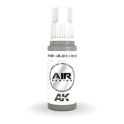 AK Interactive AK Acrylics 3Gen AIRCRAFT AK11891 IJN J3 Hai-iro (Grey) (17ml) - Publicité AK Interactive AK Acrylics 3Gen AIRCRAFT AK11891 IJN J3 Hai-iro (Grey) (17ml) - Publicité