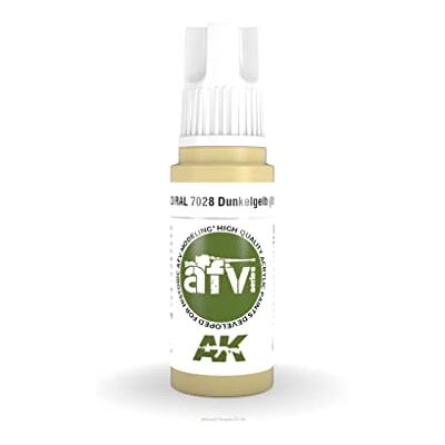 AK Interactive AK Acrylics 3Gen AFV AK11320 RAL 7028 Dunkelgelb (Variant) (17ml) - Publicité AK Interactive AK Acrylics 3Gen AFV AK11320 RAL 7028 Dunkelgelb (Variant) (17ml) - Publicité