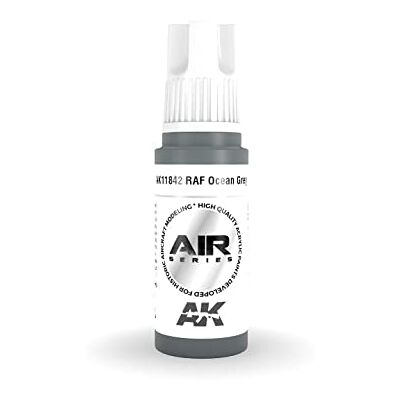 AK Interactive AK Acrylics 3Gen AIRCRAFT AK11842 RAF Ocean Grey (17ml) - Publicité AK Interactive AK Acrylics 3Gen AIRCRAFT AK11842 RAF Ocean Grey (17ml) - Publicité
