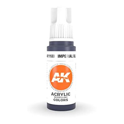 AK Interactive AK Acrylics 3Gen AK11180 Imperial Blue (17ml) - Publicité AK Interactive AK Acrylics 3Gen AK11180 Imperial Blue (17ml) - Publicité