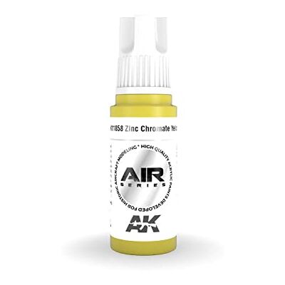 AK Interactive AK Acrylics 3Gen AIRCRAFT AK11858 Zinc Chromate Yellow (17ml) - Publicité AK Interactive AK Acrylics 3Gen AIRCRAFT AK11858 Zinc Chromate Yellow (17ml) - Publicité