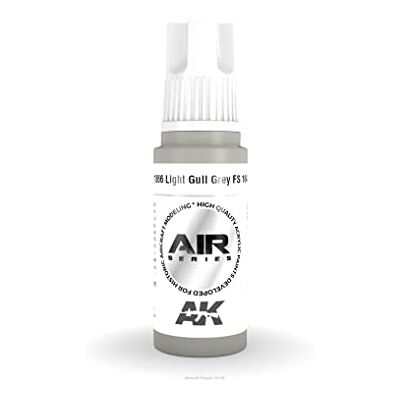 AK Interactive AK Acrylics 3Gen AIRCRAFT AK11866 Light Gull Grey FS 16440 (17ml) - Publicité AK Interactive AK Acrylics 3Gen AIRCRAFT AK11866 Light Gull Grey FS 16440 (17ml) - Publicité