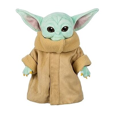 Jouet officiel Grogu Star Wars – Peluche Baby Yoda de The Mandalorian – Peluche Baby Yoda Disney douce et douillette avec caractéristiques brodées – Compagnon galactique parfait pour les - Publicité Jouet officiel Grogu Star Wars – Peluche Baby Yoda de The Mandalorian – Peluche Baby Yoda Disney douce et douillette avec caractéristiques brodées – Compagnon galactique parfait pour les - Publicité