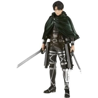 Banpresto - Levi 16 cm - Saison Finale - Figurine - Publicité Banpresto - Levi 16 cm - Saison Finale - Figurine - Publicité