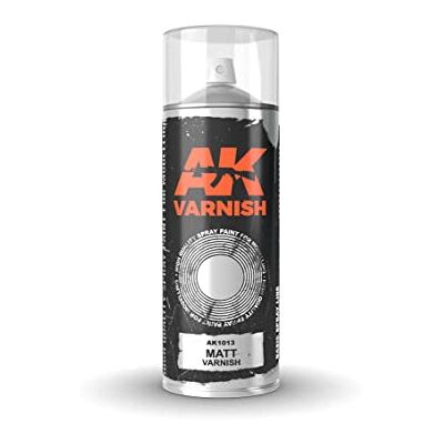 AK Interactive Peintures Matt Varnish Spray - Publicité AK Interactive Peintures Matt Varnish Spray - Publicité
