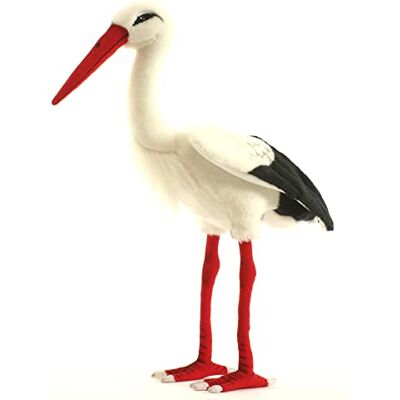 Hansa Peluche Cigogne 42cmH - Publicité Hansa Peluche Cigogne 42cmH - Publicité
