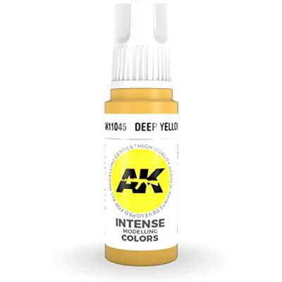 AK Interactive 3rd Gen Acrylic Intense Deep Yellow 17ml - Publicité AK Interactive 3rd Gen Acrylic Intense Deep Yellow 17ml - Publicité