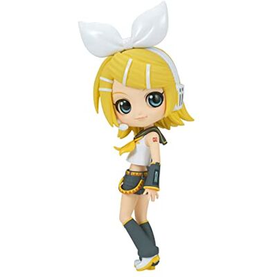 Banpresto Rin Kagamine Q Posket Figurine 14 cm - Publicité Banpresto Rin Kagamine Q Posket Figurine 14 cm - Publicité