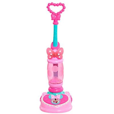 Disney Jouet aspirateur Minnie, Jouet de ménage interactif, lumières et Sons, Convient aux Enfants de 3 Ans et Plus, 65 cm - Publicité Disney Jouet aspirateur Minnie, Jouet de ménage interactif, lumières et Sons, Convient aux Enfants de 3 Ans et Plus, 65 cm - Publicité