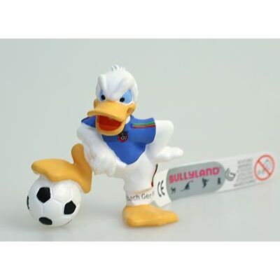 Bullyland Figurine Disney Football Donald Maillot Bleu - Publicité Bullyland Figurine Disney Football Donald Maillot Bleu - Publicité