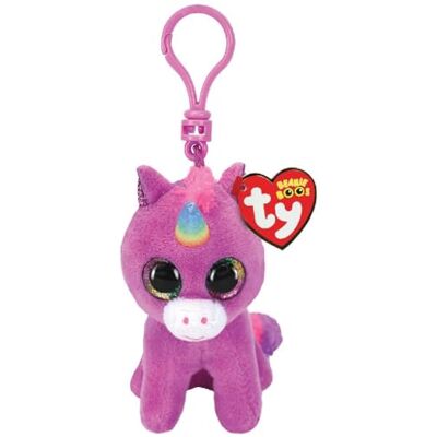 Ty - Rosette Unicorn Porte-clés, 2005111, Rose - Publicité Ty - Rosette Unicorn Porte-clés, 2005111, Rose - Publicité