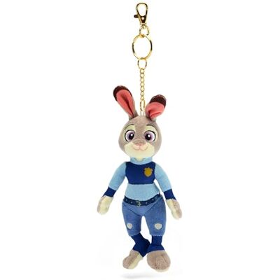 Disney Japan Official Porte-clés Petite Peluche Judy Hopps, Zootopie, Peluche Lapin en Uniforme de Police, 18 cm - Publicité Disney Japan Official Porte-clés Petite Peluche Judy Hopps, Zootopie, Peluche Lapin en Uniforme de Police, 18 cm - Publicité