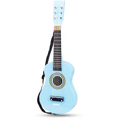 Woet New Classic Toys Instrument de Musique pour débutants Guitare avec Le Livre de Musique Bleue - Publicité Woet New Classic Toys Instrument de Musique pour débutants Guitare avec Le Livre de Musique Bleue - Publicité