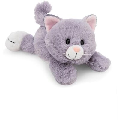 NICI GREEN Chat Assis Gris Peluche - Doudou - Publicité NICI GREEN Chat Assis Gris Peluche - Doudou - Publicité