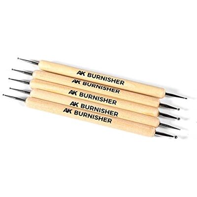 AK Interactive AK TOOLS AK9052 SCULPTING BURNISHER SET - Publicité AK Interactive AK TOOLS AK9052 SCULPTING BURNISHER SET - Publicité