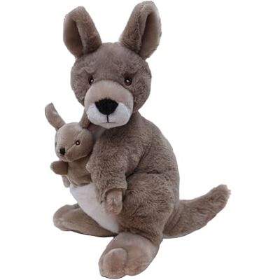 WILD REPUBLIC Ecokins Kangourou, Jouet en Peluche, 30 cm, Cadeau pour Enfants, Fabriqué à partir de Bouteilles en Plastique Recyclées, Écologique, Décoration pour Enfants - Publicité WILD REPUBLIC Ecokins Kangourou, Jouet en Peluche, 30 cm, Cadeau pour Enfants, Fabriqué à partir de Bouteilles en Plastique Recyclées, Écologique, Décoration pour Enfants - Publicité