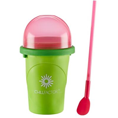 BANDAI CHILLFACTOR CO07952 Jouet de Cuisine avec gobelet réutilisable et Paille, Jouet Familial, idéal pour Offrir. Publicité BANDAI CHILLFACTOR CO07952 Jouet de Cuisine avec gobelet réutilisable et Paille, Jouet Familial, idéal pour Offrir. Publicité