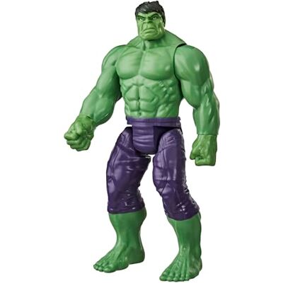 Marvel Avengers Titan Hero Series Figurine Jouet Hulk Blast Gear Deluxe de 30 cm, pour Enfants à partir de 4 Ans, Vert - Publicité Marvel Avengers Titan Hero Series Figurine Jouet Hulk Blast Gear Deluxe de 30 cm, pour Enfants à partir de 4 Ans, Vert - Publicité