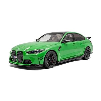 Solido BMW M3 (G80) Berline Performance avec Toit Noir, Aile arrière, Pack aérodynamique, Voiture Miniature Diecast, Vert Signal uni, 1:18 - Publicité Solido BMW M3 (G80) Berline Performance avec Toit Noir, Aile arrière, Pack aérodynamique, Voiture Miniature Diecast, Vert Signal uni, 1:18 - Publicité