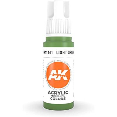AK Interactive 3rd Gen Acrylic Light Green 17ml - Publicité AK Interactive 3rd Gen Acrylic Light Green 17ml - Publicité