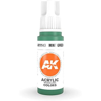 AK Interactive 3rd Gen Acrylic Mint Green 17ml - Publicité AK Interactive 3rd Gen Acrylic Mint Green 17ml - Publicité