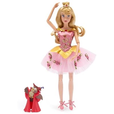 Official Poupée Ballerine Aurore Princesses Disney, 30 cm/12", La Belle Au Bois Dormant, Collection poupées Ballerines, à partir de 3 Ans - Publicité Official Poupée Ballerine Aurore Princesses Disney, 30 cm/12", La Belle Au Bois Dormant, Collection poupées Ballerines, à partir de 3 Ans - Publicité