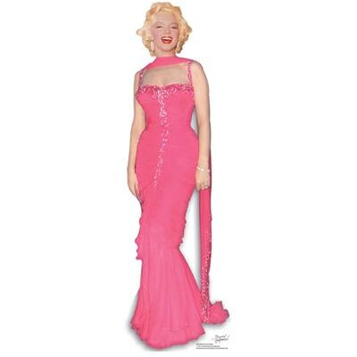 Iconicgreats Marilyn Monroe Robe Rose Hollywood Décor officiel - Standee grandeur nature - Publicité Iconicgreats Marilyn Monroe Robe Rose Hollywood Décor officiel - Standee grandeur nature - Publicité