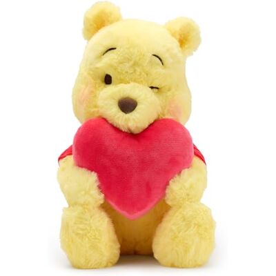 Disney Official, Peluche Porte-clés de Taille Moyenne Winnie l'ourson avec Coeur, 22,5 cm, Adorable Ourson en Peluche, Collection Dakko, Convient dès la Naissance, adapté à Tous Les âges - Publicité Disney Official, Peluche Porte-clés de Taille Moyenne Winnie l'ourson avec Coeur, 22,5 cm, Adorable Ourson en Peluche, Collection Dakko, Convient dès la Naissance, adapté à Tous Les âges - Publicité