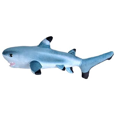 WILD REPUBLIC Peluche Living Ocean Requin Bordé, Doudou, 40 cm - Publicité WILD REPUBLIC Peluche Living Ocean Requin Bordé, Doudou, 40 cm - Publicité