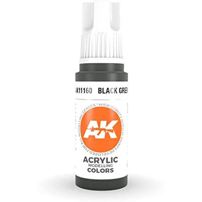 AK Interactive AK11160 Black Green 17ml - Publicité AK Interactive AK11160 Black Green 17ml - Publicité