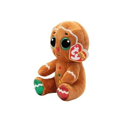 Ty Beanie Boo Regular 15 cm Crumble Gingerbread Man Xmas 2023 - Publicité Ty Beanie Boo Regular 15 cm Crumble Gingerbread Man Xmas 2023 - Publicité