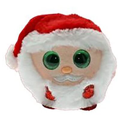 Ty Beanie Balls Kris Le Père Noël avec Les Yeux Verts pailletés, Animaux en Peluche Doux et Ronds à Collectionner 8 cm T42532 - Publicité Ty Beanie Balls Kris Le Père Noël avec Les Yeux Verts pailletés, Animaux en Peluche Doux et Ronds à Collectionner 8 cm T42532 - Publicité