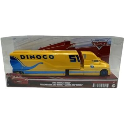 Disney Pixar Cars Cruz Ramirez's Semi Hauler Dinoco #51 - Publicité Disney Pixar Cars Cruz Ramirez's Semi Hauler Dinoco #51 - Publicité
