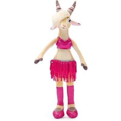Disney Official Petite Peluche Gazelle, Zootopie 2, Peluche Gazelle en Tenue Rose avec Franges et jambières, 20 cm - Publicité Disney Official Petite Peluche Gazelle, Zootopie 2, Peluche Gazelle en Tenue Rose avec Franges et jambières, 20 cm - Publicité