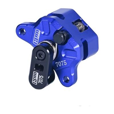 Levigo Étrier de frein avant en aluminium 7075 pour moto RC compatible avec LOSI-1/4 PROMOTO-MX Moto RTR,/FXR-LOS06000/LOS06002 RC, bleu - Publicité Levigo Étrier de frein avant en aluminium 7075 pour moto RC compatible avec LOSI-1/4 PROMOTO-MX Moto RTR,/FXR-LOS06000/LOS06002 RC, bleu - Publicité