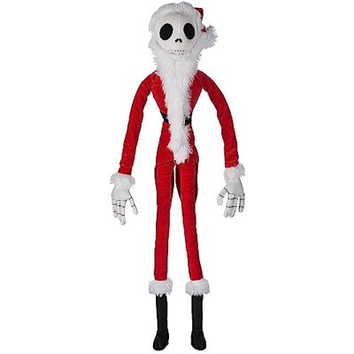 Disney Officiel Poupée Peluche Sandy Claws Jack Skellington de L'Étrange Noël de Monsieur Jack, 72 cm, Figure Brodée, pour Enfants Dès la Naissance - Publicité Disney Officiel Poupée Peluche Sandy Claws Jack Skellington de L'Étrange Noël de Monsieur Jack, 72 cm, Figure Brodée, pour Enfants Dès la Naissance - Publicité