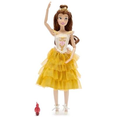 Official Poupée Ballerine Belle Princesses Disney, 30 cm/12", La Belle et la Bête, Collection poupées Ballerines, à partir de 3 Ans - Publicité Official Poupée Ballerine Belle Princesses Disney, 30 cm/12", La Belle et la Bête, Collection poupées Ballerines, à partir de 3 Ans - Publicité